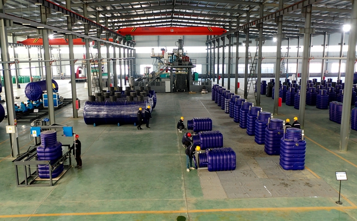 巖康塑業車間展示